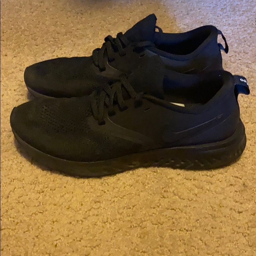 Black Nike Odyssey React Running Shoes